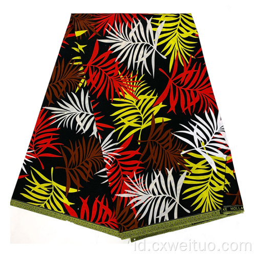 Kain Cetak Lilin Afrika yang Indah